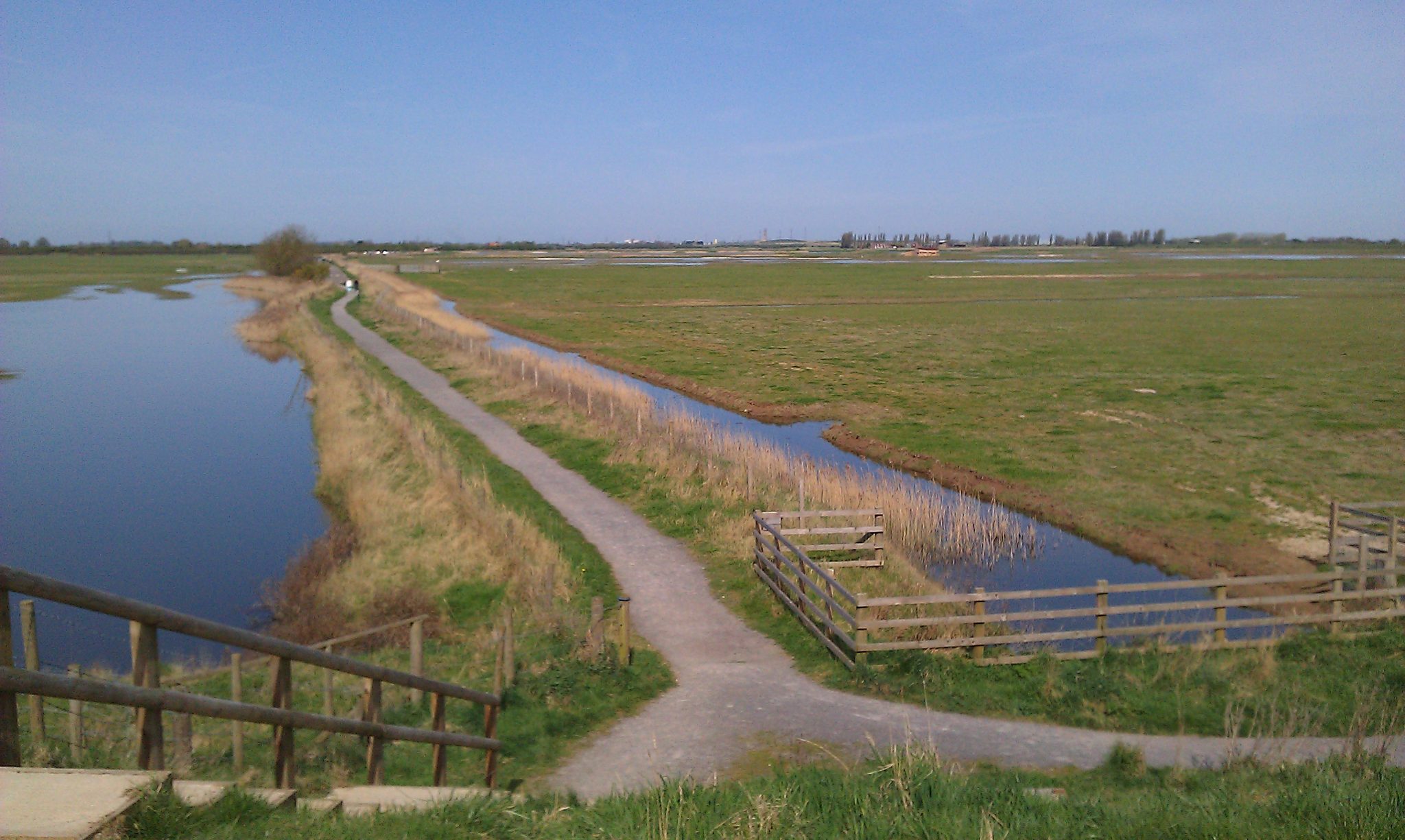 Frampton Marsh RSPB The Carpenters Arms Hotel Boston UK